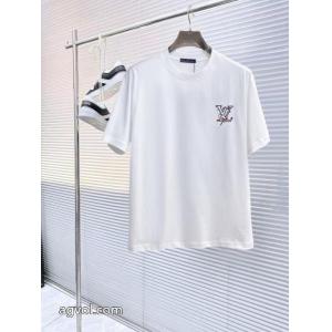 お買い得得価 モード 大人気再入荷セール半袖Tシャツコピー 品 ブランドLOUIS VUITTON