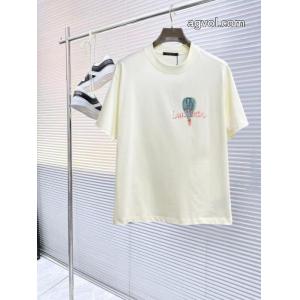 通販 ブランド着心地良く 2026季節限定 憧れブランドルイ ヴィトン半袖Tシャツ