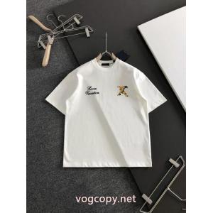  2026スーパーコピーLOUIS VUITTON格安*出品*新品 上品さ漂う シックな色合い半袖Tシャツ