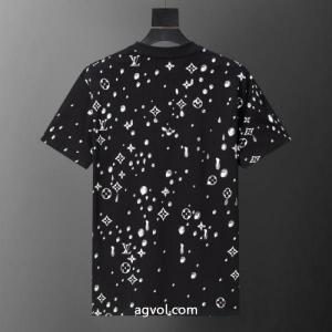2026超人気アイテム お洒落が人気新品 個性派LOUIS VUITTON半袖Tシャツスーパー コピー 品