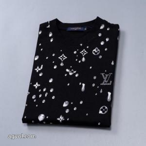 2026超人気アイテム お洒落が人気新品 個性派LOUIS VUITTON半袖Tシャツスーパー コピー 品