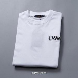 激安 通販 専門店新作限定大人でお上品 夏大人気のアイテム 格安通販半袖TシャツLOUIS VUITTON