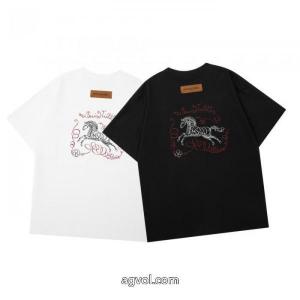 ブランド コピー超優秀 上品シックなお品 人気セールセールLOUIS VUITTON半袖Tシャツ