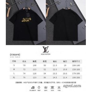 ブランド スーパー コピー 優良店厳選した 落ち着いた感覚 プレゼントに最適LOUIS VUITTON半袖Tシャツ