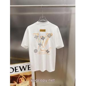 大人気モデル オシャレデザインが人気 爆買い新作偽物 通販 サイト半袖TシャツLOUIS VUITTON