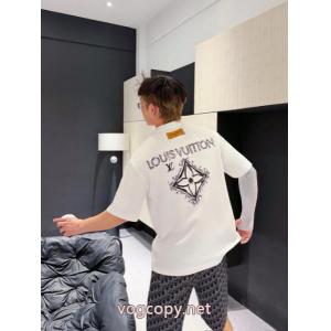 偽物 ブランド ショップ半袖TシャツLOUIS VUITTON新品保証 希少入荷 定番カラー