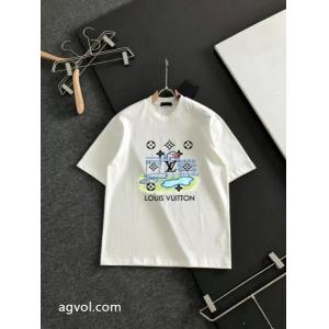 スーパー コピー 通販LOUIS VUITTON半袖Tシャツオシャレに欠かせない！ 大絶賛！  少数入荷