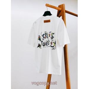 クラシカルな雰囲気 限定デザイン 格安海外人気アイテム半袖Tシャツブランド 品 スーパー コピーLOUIS VUITTON