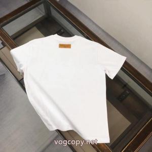 防热性抜群なデザイン 話題のアイテム セールで破格偽 ブランド 販売LOUIS VUITTON半袖Tシャツ