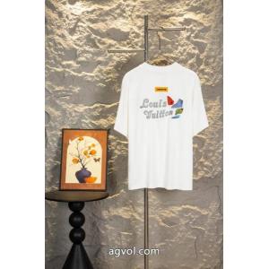半袖Tシャツブランド 偽物 激安 通販人気定番正規品 注目度抜群 圧倒的な高級感LOUIS VUITTON