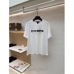 LOUIS VUITTON大胆なカジュアルダウン 品質にこだわり 数量限定版人気アイテム半袖Tシャツコピー ブランド 販売