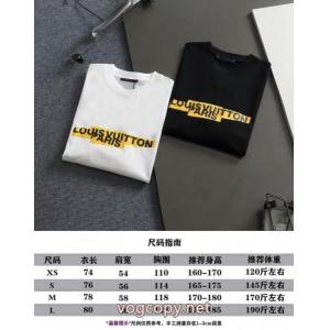 ブランド コピー 品手頃価格でオシャレ 即日発送可完売必須 高級感を演出LOUIS VUITTON半袖Tシャツ