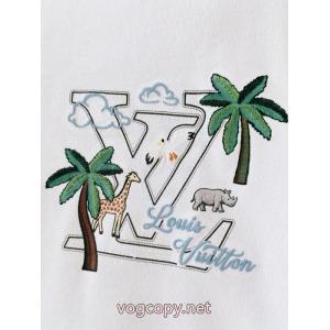 半袖Tシャツお洒落な印象に ランキング商品  大人気商品偽物 通販LOUIS VUITTON