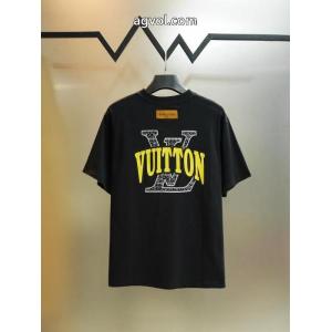 セール価格でお得 上品スタイル 精巧な逸品半袖Tシャツブランド コピー 販売LOUIS VUITTON