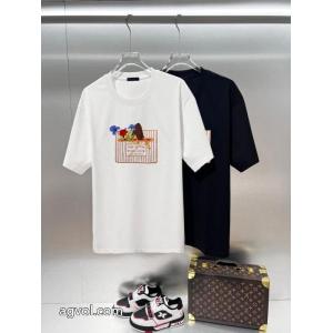 洗練デザイン 良好品 人気定番得価LOUIS VUITTON半袖Tシャツブランド 品 スーパー コピー