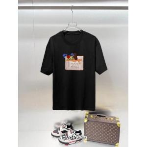 洗練デザイン 良好品 人気定番得価LOUIS VUITTON半袖Tシャツブランド 品 スーパー コピー