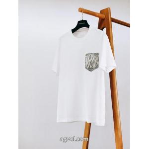 LOUIS VUITTON半袖Tシャツスタイリッシュ 大人っぽい印象が素敵 実用性は勿論ブランド コピー 通販