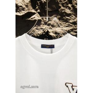 最安に挑戦 精製加工 人気販売コピー ブランド 販売LOUIS VUITTON半袖Tシャツ
