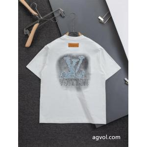ファション性の高い 今季は色を使った注目新品 新品保証ブランド コピー  LOUIS VUITTON半袖Tシャツ