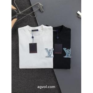ファション性の高い 今季は色を使った注目新品 新品保証ブランド コピー  LOUIS VUITTON半袖Tシャツ
