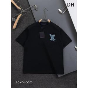 ファション性の高い 今季は色を使った注目新品 新品保証ブランド コピー  LOUIS VUITTON半袖Tシャツ