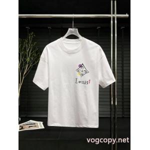 ブランド 通販店カラバリ豊富 お洒落な存在感  期間限定セールルイ ヴィトン半袖Tシャツ