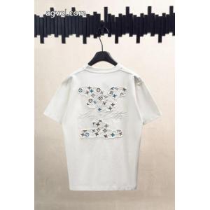 半袖Tシャツシックな色合い 最安に挑戦 国内込偽物 ブランドLOUIS VUITTON