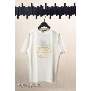 LOUIS VUITTONブランド コピー 品半袖Tシャツ手頃価格でオシャレ 大人気希少！ プレゼントに最適