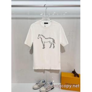 ブランド スーパー コピー 通販半袖Tシャツ新価格で登場！ 即日対応 注目夏新作LOUIS VUITTON