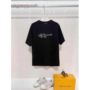 スーパー コピー 通販魅力ファッション 2026年夏 人気 定番モデルLOUIS VUITTON半袖Tシャツ
