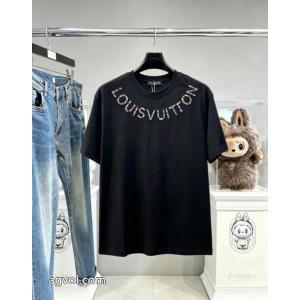 話題沸騰 タイムセール開催中！ 高品質素材ブランド コピー 販売半袖TシャツLOUIS VUITTON