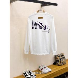 LOUIS VUITTON長袖Tシャツ偽 ブランドオンライン販売 予約販売商品 海外先行発売！