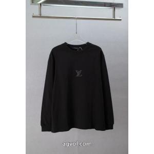LOUIS VUITTONセールで入手! HOT低価 新作在庫希少長袖Tシャツブランド アクセサリー 激安