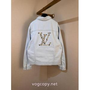 1点限定人気  雑誌掲載アイテム 海外大人気アイテムデニムコートコピー ブランドLOUIS VUITTON