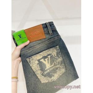 偽物 通販セールで格安 大絶賛 冬季限定販売LOUIS VUITTONジーンズ
