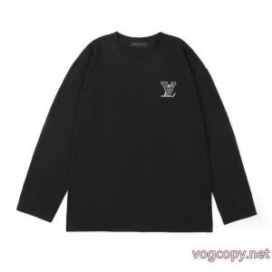 長袖TシャツLOUIS VUITTONブランド コピー 通販格好良いアイテム 完売間近 上質  