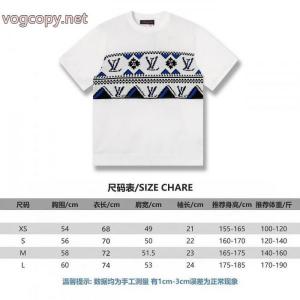 雑誌掲載のアイテム 上品上質 センスがいい半袖Tシャツブランド コピー 品LOUIS VUITTON