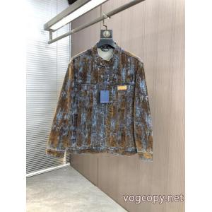 LOUIS VUITTON期間限定 デザイン高い 赤字超特価最新作デニムコートブランド 偽物