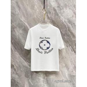 大人可愛い 新秋セールアイテム 様々なシーンにLOUIS VUITTON半袖Tシャツコピー ブランド 優良
