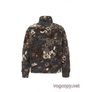 LVルイ25 fw新作リバーシブルラムファージャケット