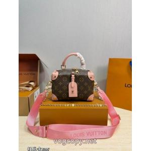 LV Petite Malle Souple老花ソフトボックスバッグ