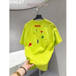 LVルイヴィトン2026 ss新作刺繍重工芸ロゴアルファベット半袖Tシャツ