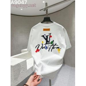 LVルイヴィトン2026 ss新作刺繍重工芸ロゴアルファベット半袖Tシャツ