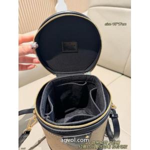 LV Cannes発財桶バッグ、定番Monogram老花帆布+黒革トリム、金属金具は超質感があ