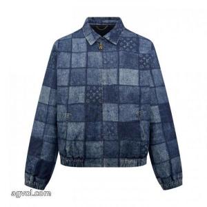 LOUIS VUITTONレーザーロゴコラージュデニムジャケット