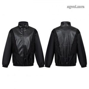 Louis vuitton 2026秋の新作オールドフラワーレザージャケット