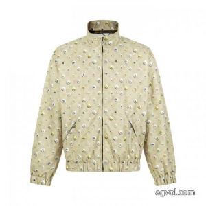 ルイ・ヴィトン26 SSデイジーMonogram満印エイジングスタンドカラージャケット