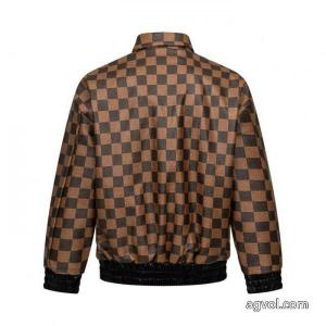 Louis vuitton LVルイヴィトン2026秋新作チェッカー開襟ジャケットジャケット