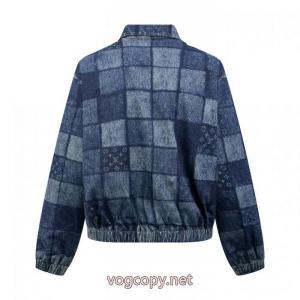 デニムコートLOUIS VUITTON着回し力抜群のシンプル 国内在庫有 高品質で綺麗ブランド コピー s 級