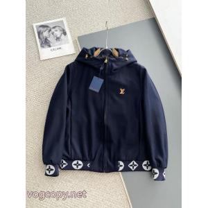 偽物 ブランド ショップ人気アイテム多数 上品でベーシック 雑誌掲載ジャケットLOUIS VUITTON